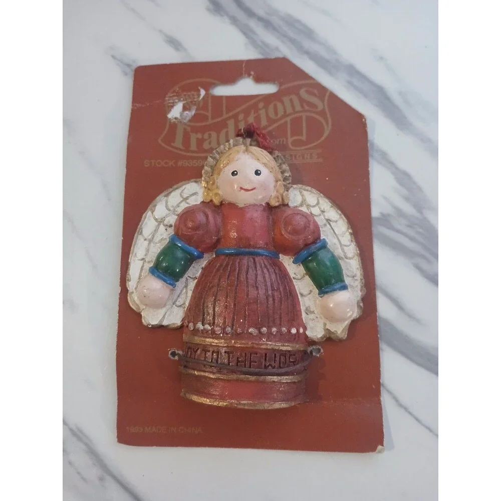 Vintage MJ Designs Christmas Ornaments
